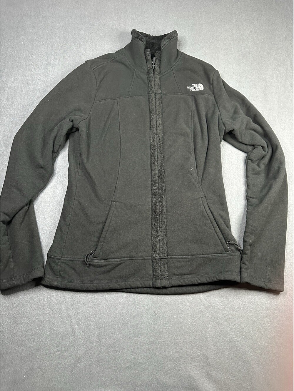 The North Face Morningside Full Zip Fleece Jacket Women's S Black Outdoor Hiking